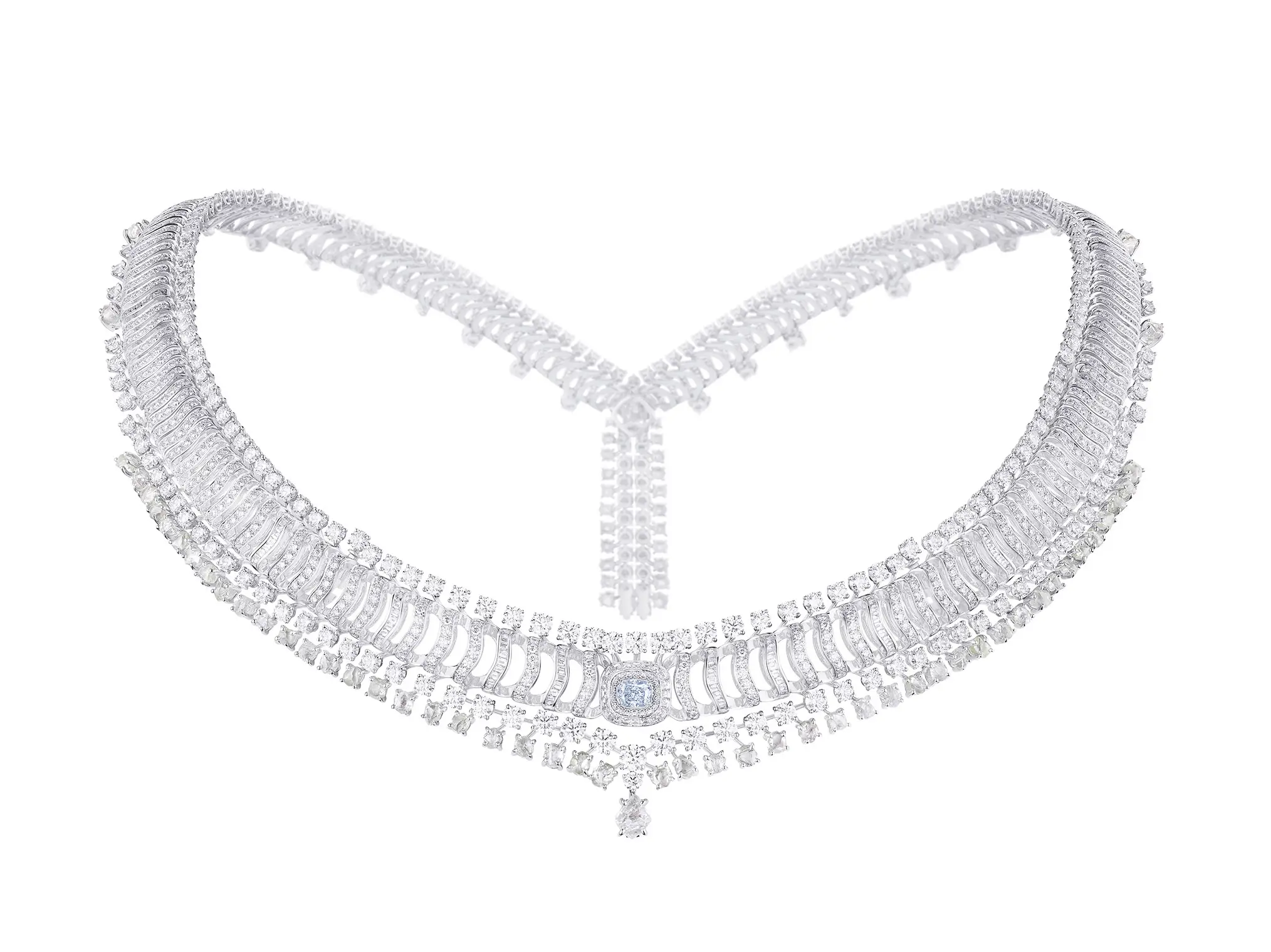 DeBeers Echo Necklace Transformable High Jewelry Rocks-n-Pops